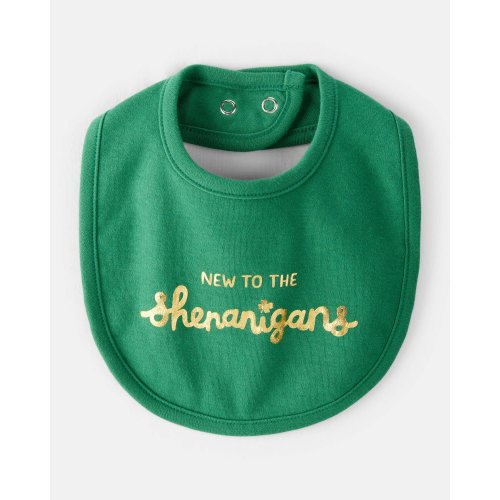 Baby St. Patricks Day Bib - Green - Carter's | Carter's