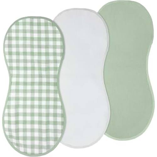 Amazon.com: Hahafelt 3 Pcs Baby Changing Pad Liners,Plaid Style,Green | Compatible with Peanut Changer, Organic Cotton Cover, Waterproof Backing, Washable Reusable, Warm Soft for Baby