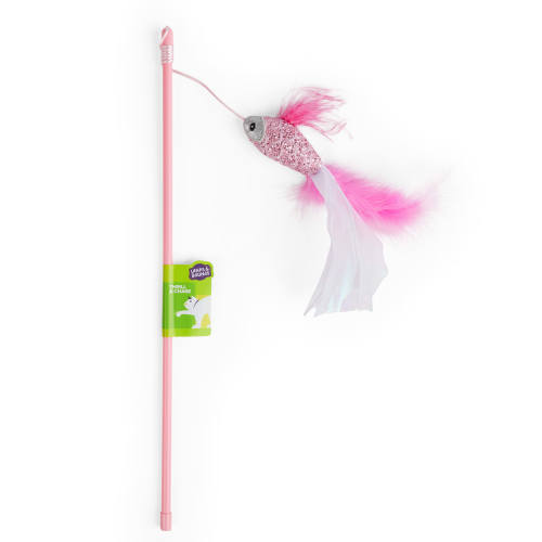 Leaps & Bounds Fish Cat Teaser Toy, Large