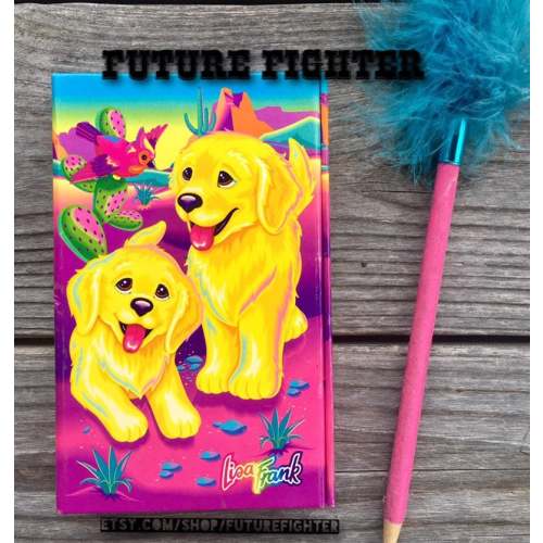 Lisa Frank Southwestern puppies Planner