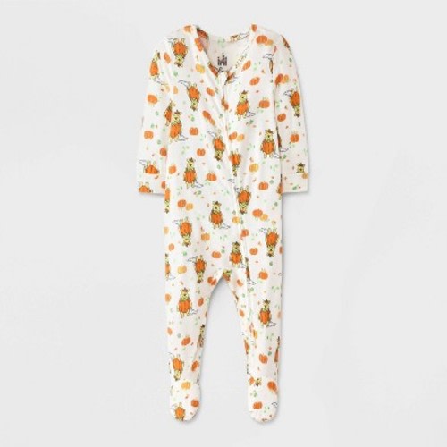 Baby Winnie the Pooh Halloween Viscose Sleep N' Play - Cream 6-9M