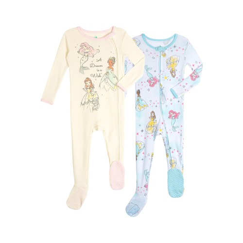 Princess 2-Pack Footed Sleep N' Play
