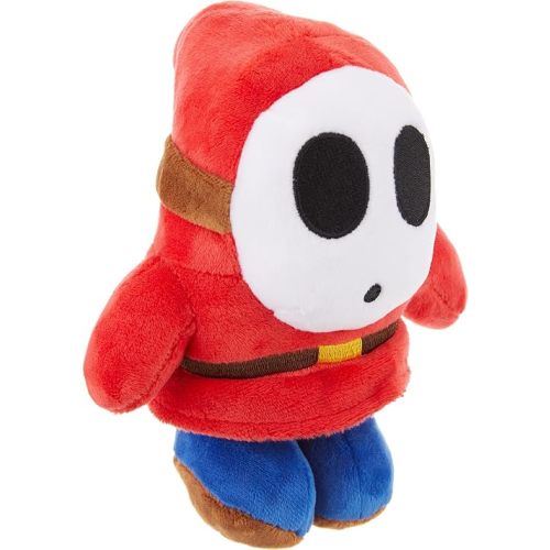 Little Buddy Super Mario All Star Collection 1591 Shy Guy Stuffed Plush, 6.5",Multi-colored, 156 months to 180 months