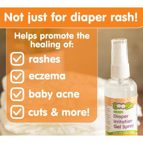Diaper Irritation Gel Spray With HOCL - 3.4 fl oz