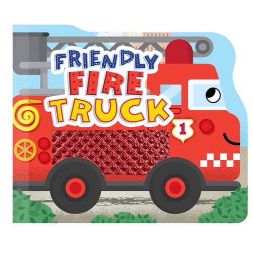 Friendly Fire Truck - Touch and Feel Board Book - Sensory Board Book