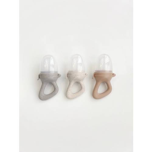Silicone Baby Fruit Feeder Teether Pacifier Modern Babies Neutral Colors - Etsy