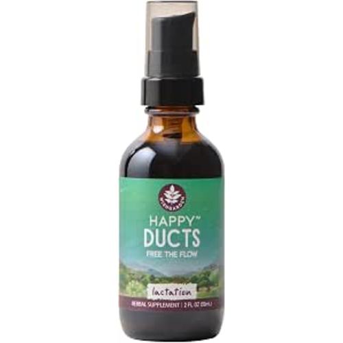 WishGarden Herbs Happy Ducts Drops, Lactation Support Tincture, 2oz