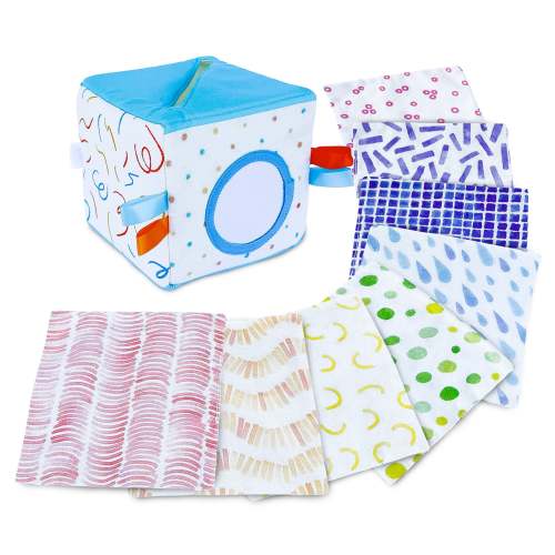 Soft Fabric Tissue Box Toy – Quiggly