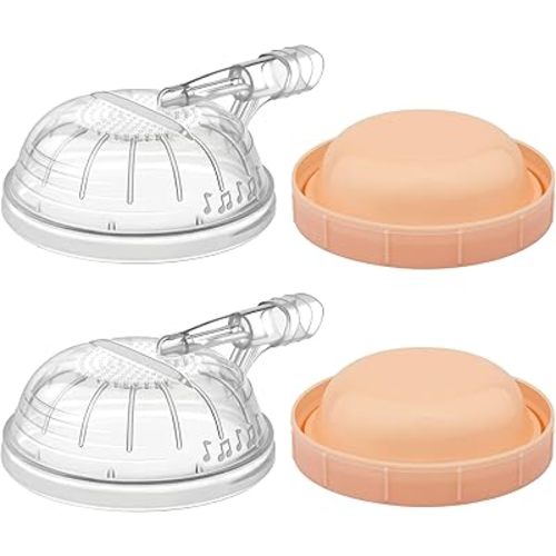 Maymom Pump Parts Compatible with Medela Symphony Breastpump, Not Original Medela Symphony Cap and Membrane Replacement Cap Membrane Backflow Protector