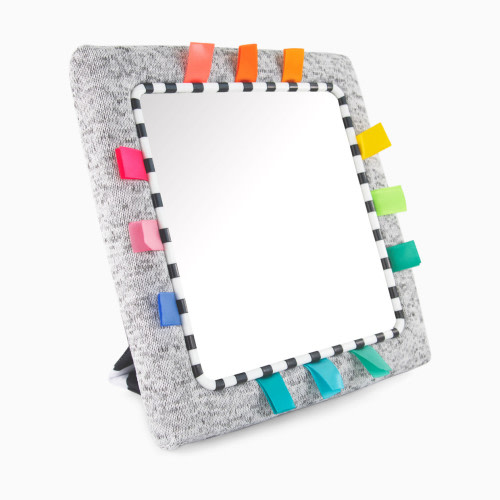 Sassy Rainbow of Ribbons Floor Mirror