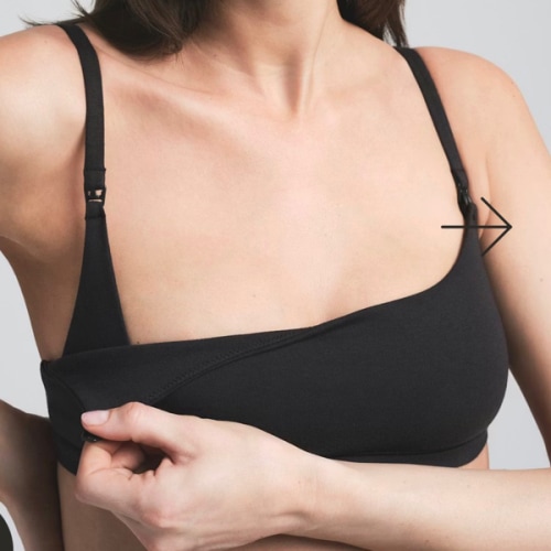 SKIMS cotton jersey nursing bralette