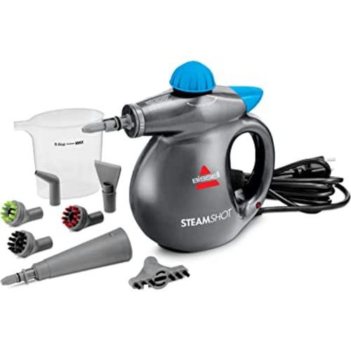 Amazon.com - Bissell SteamShot Hard Surface Steam Cleaner with Natural Sanitization, Multi-Surface Tools Included to Remove Dirt, Grime, Grease, and More, 39N7V