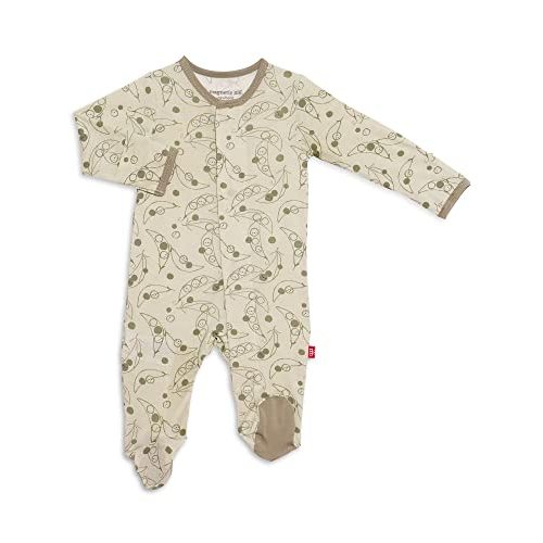 Magnetic Me Footie Pajamas Soft Modal Baby Sleepwear with Quick Magnetic Fastener | Boys and Girls Sleeper Preemie-24 Months