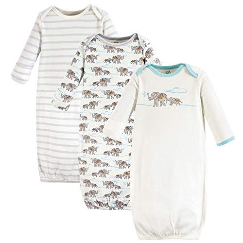 Touched by Nature Unisex Baby Organic Cotton Gowns