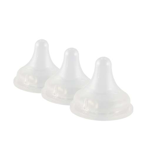 Pigeon Wide Neck Nipple M 3Pcs