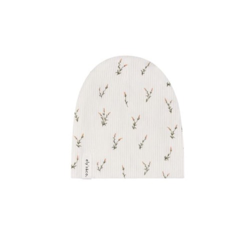 Baby Cotton Ribbed Beanie, 1M- Only 1 left