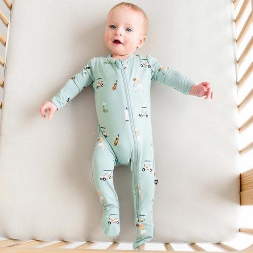 Kyte Golf Baby Zippered Pajamas