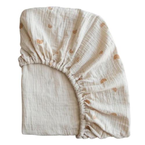 Extra Soft Muslin Crib Sheet | Snuggle Bugz | Canada's Baby Store