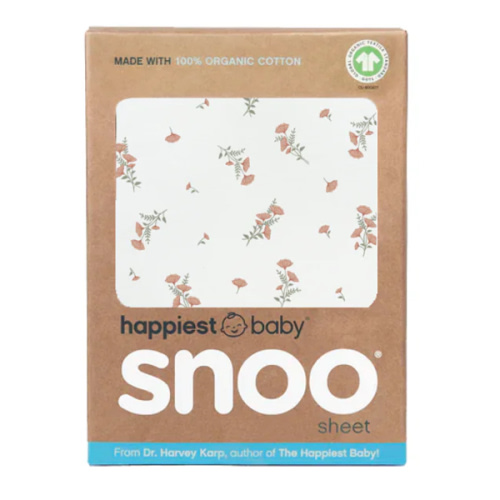 SNOO Baby Bassinet Fitted Sheet (Ivory Wildflowers)