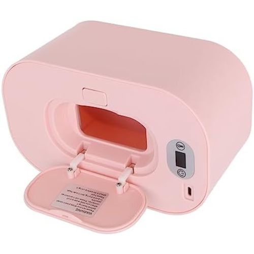 SUNGOOYUE Baby Wipe Warmer Adjustable Temperature (Pink)