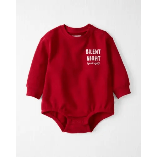 Baby Organic Cotton 'Silent Night' French Terry Bubble - Little Planet | Carter's