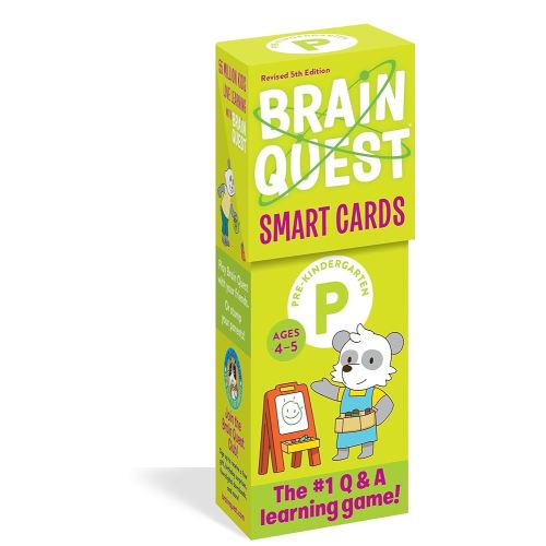 Brain Quest Pre-Kindergarten Smart Cards Revised 5th Edition (Brain Quest Smart Cards)