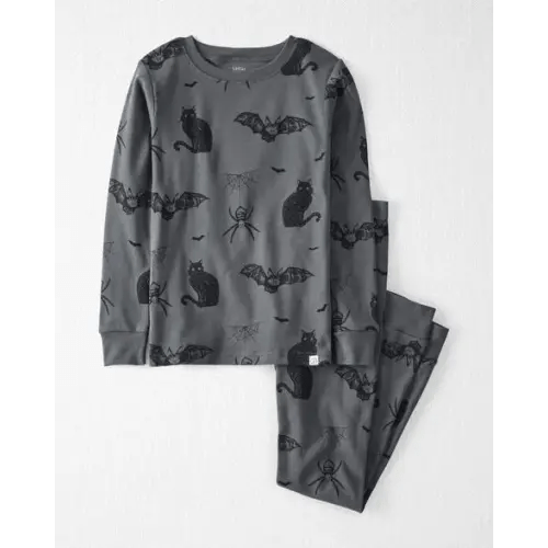 Kids 2-Piece Organic Cotton Pajamas in Spooky Creatures - Little Planet | Carter's