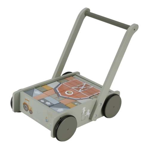 Little Dutch Walker Block Trolley - Little Farm | Scandiborn