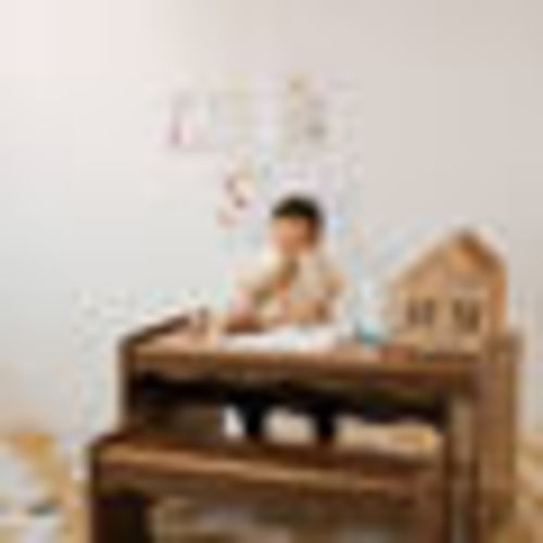 Art of Nursery by Storkcraft® Casablanca™ Deluxe Montessori Indoor Kids Table and Bench Set