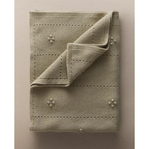 BABY OPENWORK COTTON BLANKET - Baby blankets - KIDS AND BABY - BABY | Zara Home United States of America