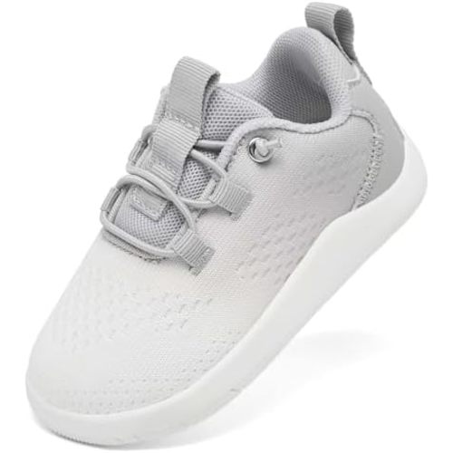 MORENDL Wide Toddler Shoes Baby Walking Shoes Girls Boys Sneakers Slip On Tennis Shoe Breathable Flexible