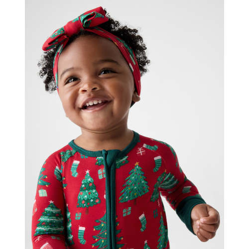 Joyful Traditions Luxe Bow Headband | Little Sleepies