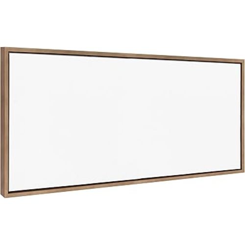 Gold Sylvie Blank Canvas 18x40 by Kate and Laurel