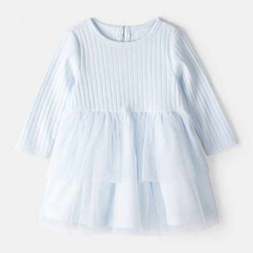 Baby Girl Carter's Tulle Long-Sleeve Dress