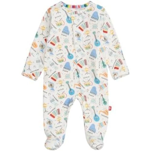 Magnetic Me Girls Modal Magnetic Baby Footie Pajamas | Silky Soft Modal Fabric | Baby Sleepers Available Sizes PRE - 24M