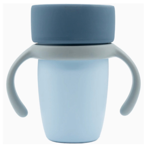 WeeSprout | Baby Training Cup | Silicone Sippy Cup for Weaning Off Bottle | 8 oz