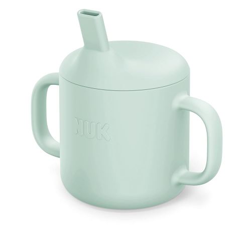 NUK Silicone Baby Straw Cup, Easy to Grip & Drink, Dishwasher-Safe, BPA-Free, Pack of 1
