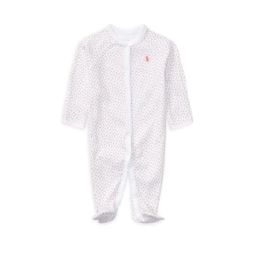 Polo Ralph Lauren Baby Girl's Floral Cotton Footie | Saks Fifth Avenue