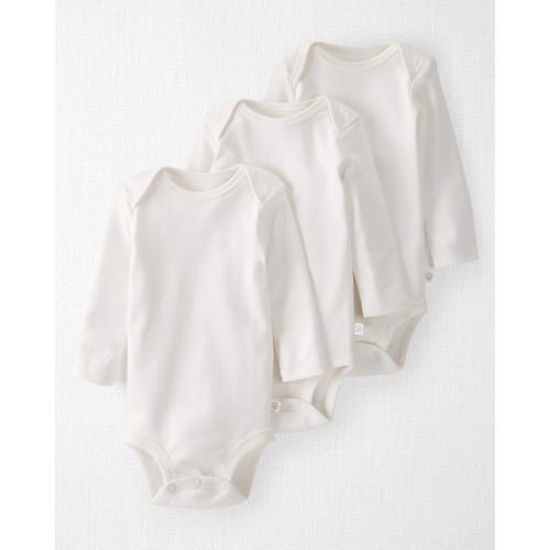 Baby 3-Pack Organic Cotton Bodysuits