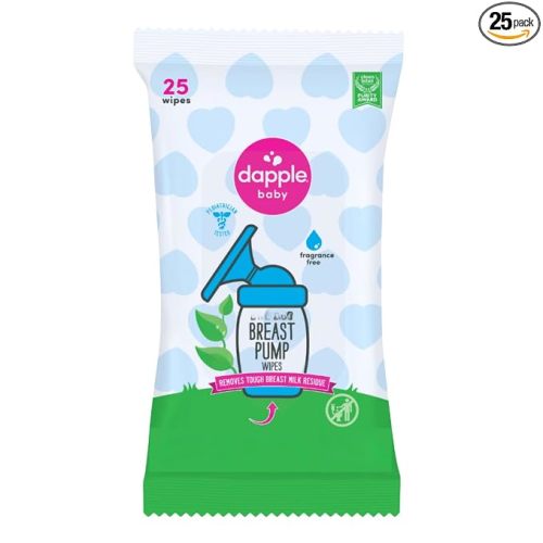 Dapple Baby - Breast Pump Wipes, Wipes Pouch - 25 Count (Pack of 1)