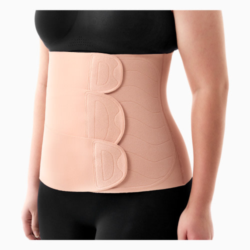 Momcozy Ergowrap Postpartum Belly Band - Oyster Pink, M