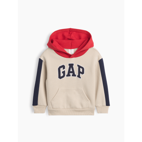 babyGap Relaxed Colorblock Logo Hoodie
