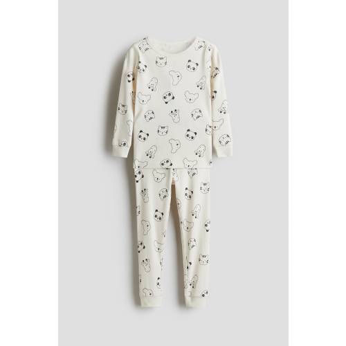 SNUG FIT PRINTED COTTON PYJAMAS