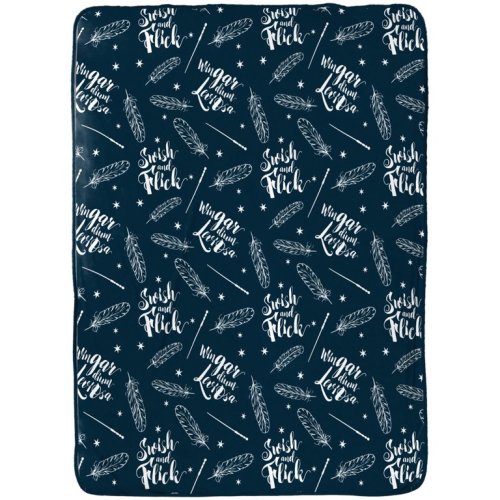 Harry Potter Quills and Spells Blanket