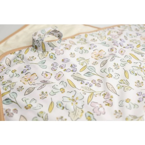 Ultra-Soft Bamboo Machine Washable and Wipeable Diaper Change Mat