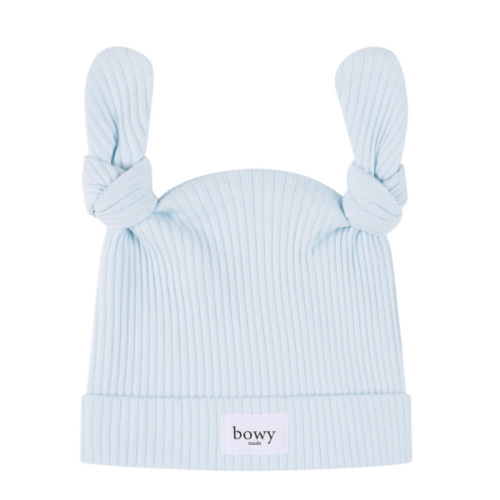 Double Knot Beanie - Powder Blue 3-6 months