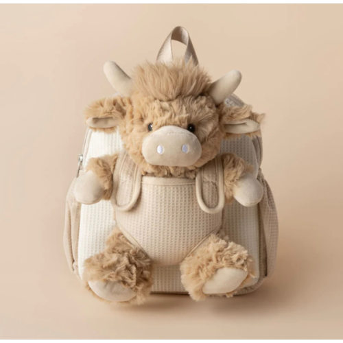 Moonkie Hug & Go™ Logan the Highland Cow