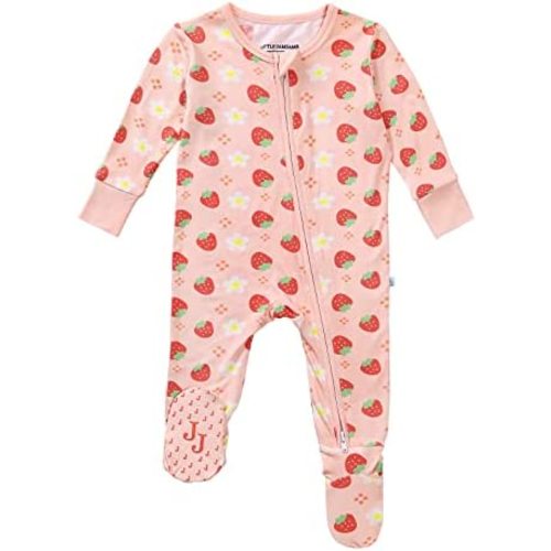Zippered Viscose from Bamboo One-Piece Baby Clothes Footie Sleepers Rompers 0-36 Months