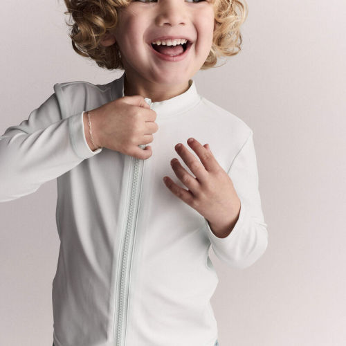 Toddler Full-Zip Long-Sleeve Rashguard - Light Green | Carter’s Oshkosh Canada