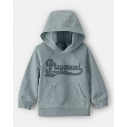 Baby Boy MVP French Terry Hoodie - Green | Carter's